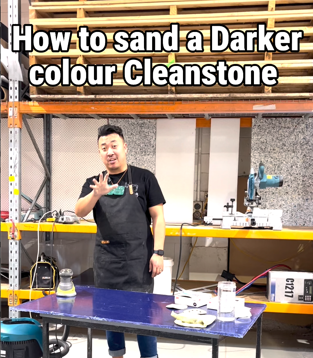 This is how you can polish Cleanstone so that it will  last  a  lifetime.