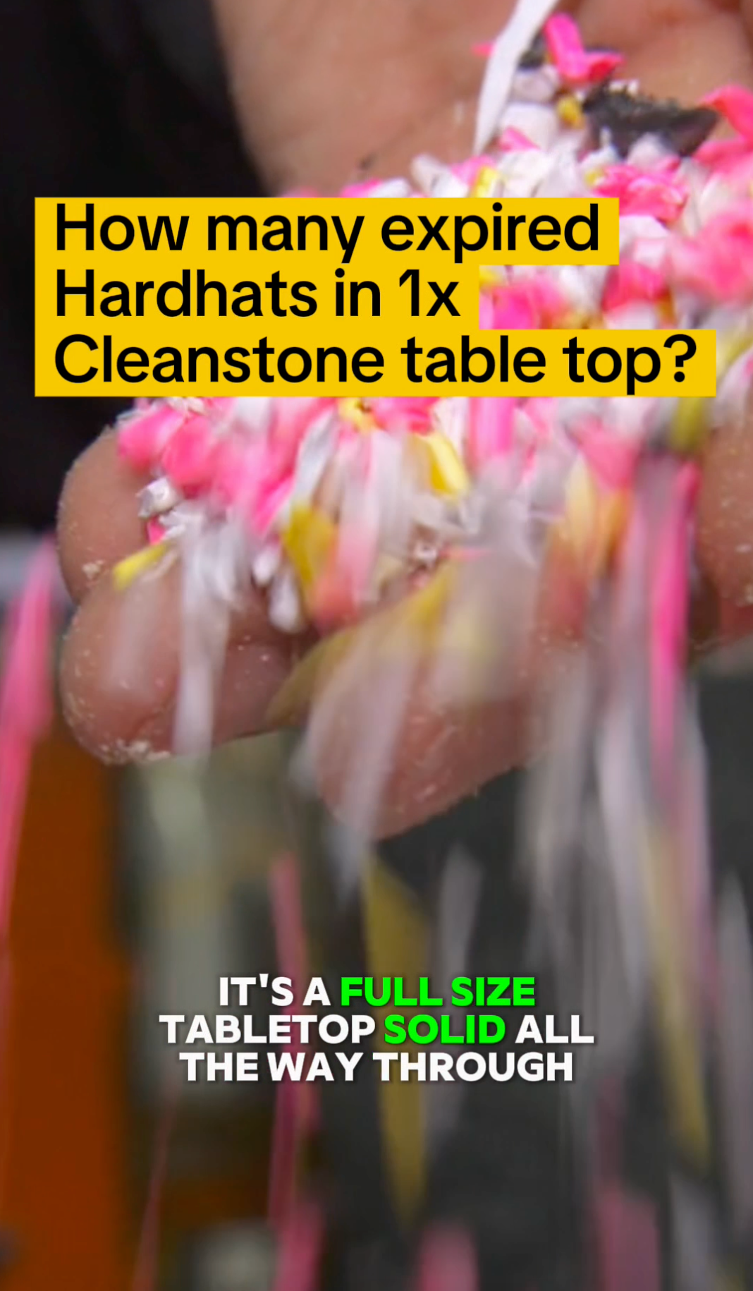 From Landfill to Learning: The Surprising Second Life of 93 Hard Hats