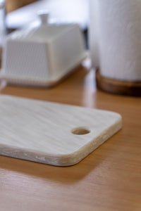 Cleanstone Chopping Board — Clear (100% Recycled Soft Plastics)