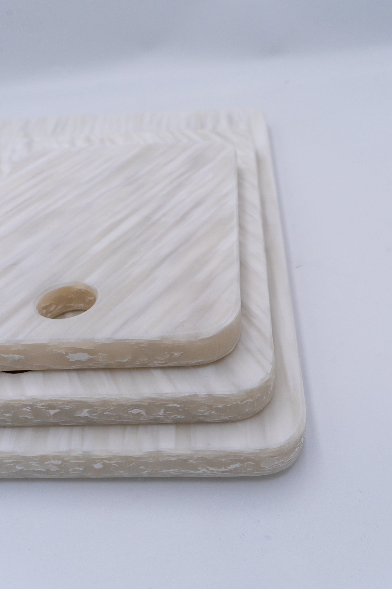 Cleanstone Chopping Board — Clear (100% Recycled Soft Plastics)