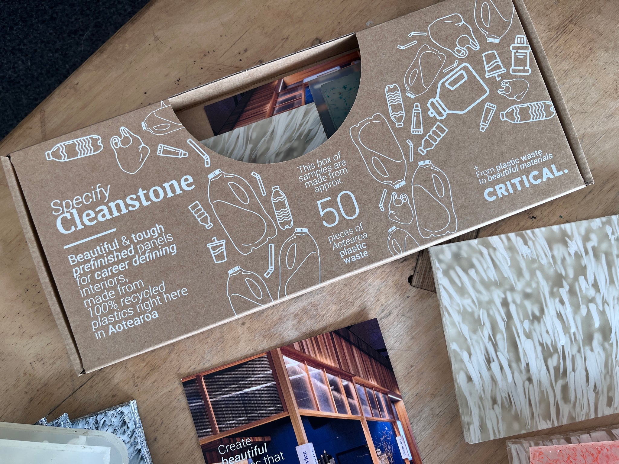 Cleanstone Samples Box
